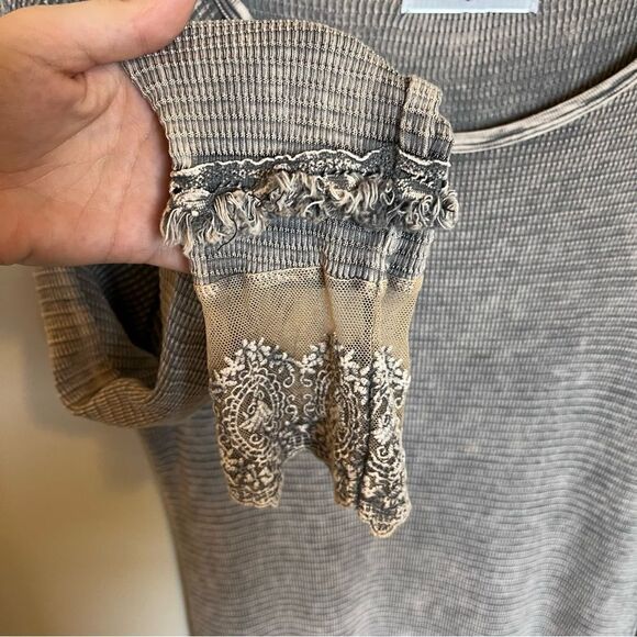 able thermal knit long sleeve dress - Picture 7 of 11